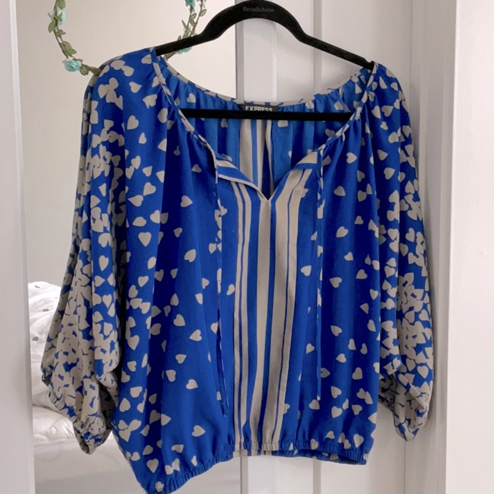 Hearts & Stripes top